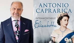 Antonio Caprarica e la copertina del suo nuovo libro